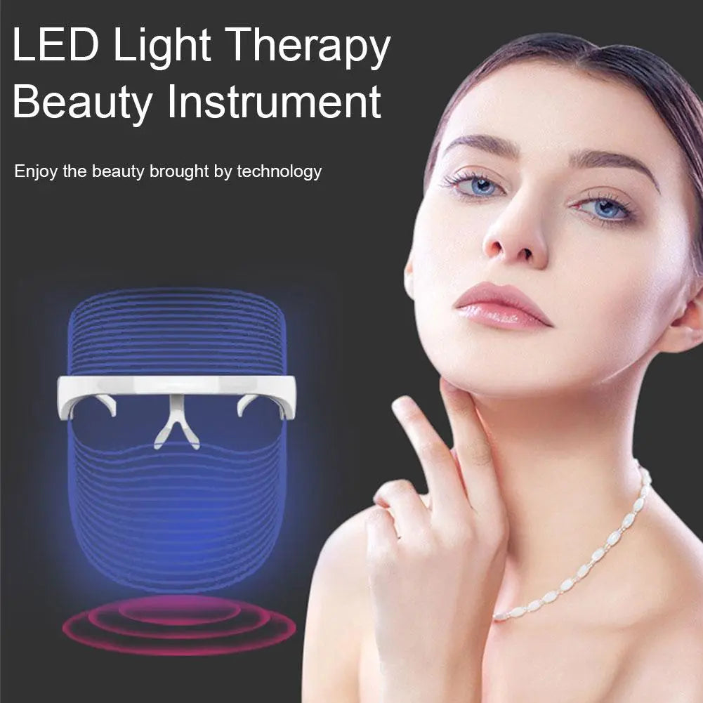 Relaxing Home Spa Experience with Pure Elegance LED-Light Therapy Mask